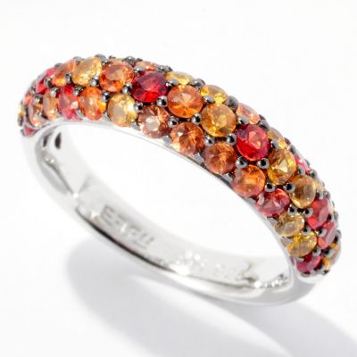 BALISSIMA BY EFFY STERLING SILVER MULTI COLOR RING