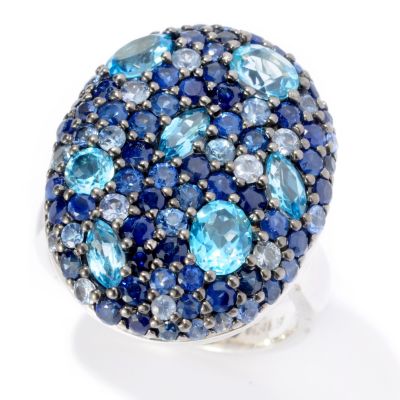 BALISSIMA BY EFFY STERLING SILVER MULTICOLOR RING