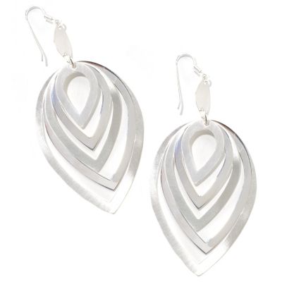 SEMPRESILVER GRADUATED MULTI DROP EARRINGS
