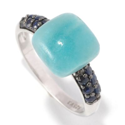 SS CHOICE OPQ AND SAPP ACCENT RING