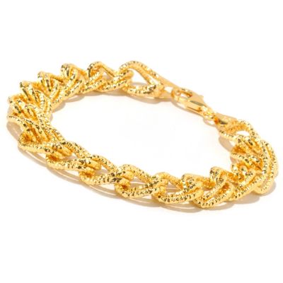 SS/18KGP BRAC DIA-CUT DOUBLE CURB LINK