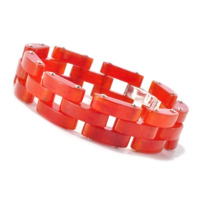 SS JADE LINK BRACELET