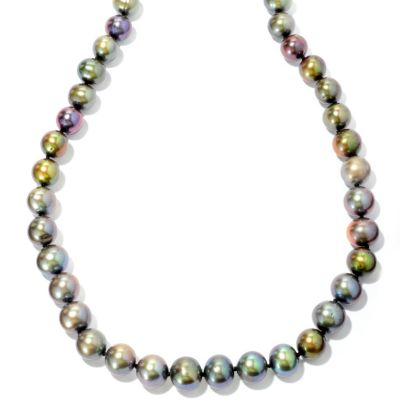 SS 18" 11-12mm DYED MULTI-COLOR FWP NECKLACE