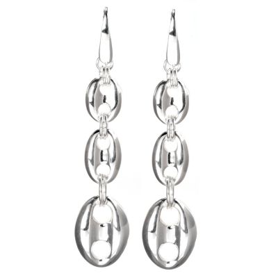 126-448 - SempreSilver&trade; Polished Mariner Dangle Earrings 