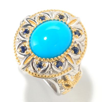 SS/PALL RING SLEEPING BEAUTY TURQUOISE