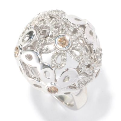 SS FLOWER DOME RING