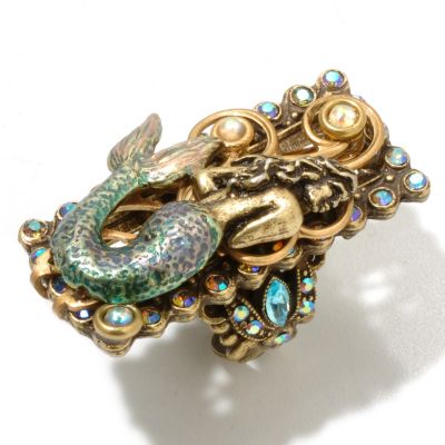 126-504 - Sweet Romance&trade; Crystal Sea Life Ring