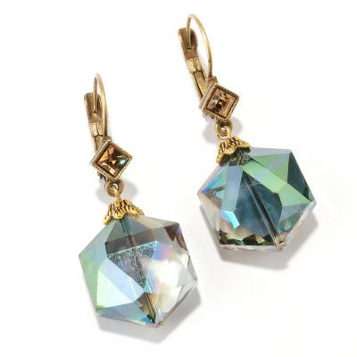 GREEN / GOLDTONE
