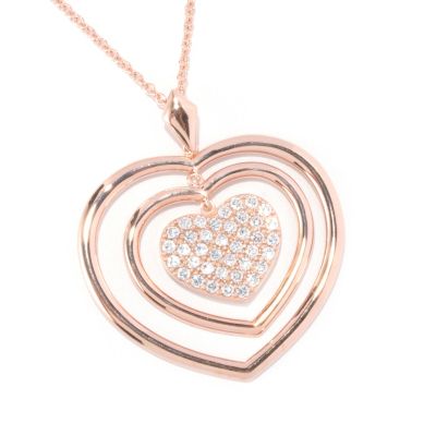 ROSE GOLD EMBRACED/WHITE