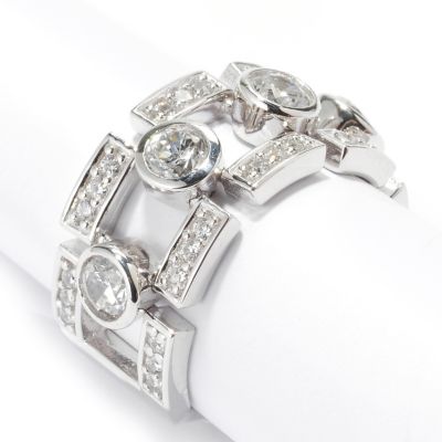 SB SS/CHOICE ROUND CUT BEZEL SET DREAM FITLINK RING