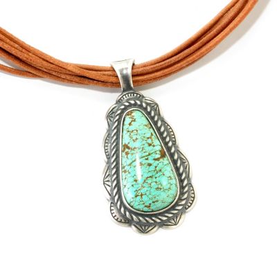 SS MULTI STRAND NECK WITH TRILLION TURQ