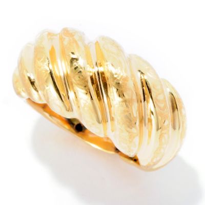 IJD 14K ORO VITA ELECTROFORM FIOCCO RING