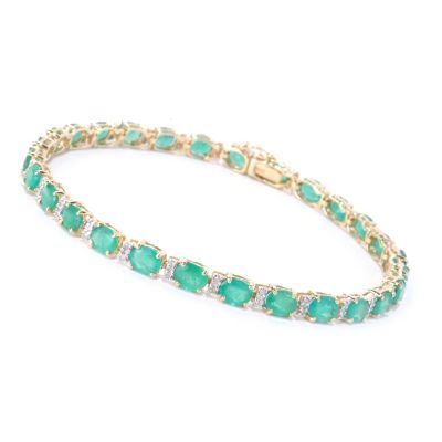YELLOW GOLD / EMERALD