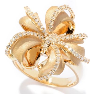 EFFY 14K YG DIAMOND RING