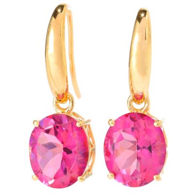 126-977 - NYC II 7.40ctw Quartz Drop Earrings