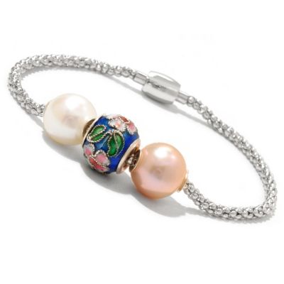 SS FAR EAST MARKET PEARL CHARM BRACELET