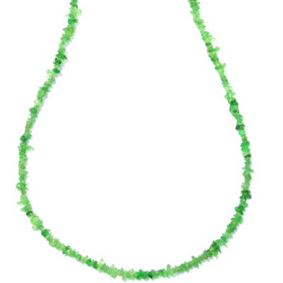 GI 18" TSAVORITE NECKLACE