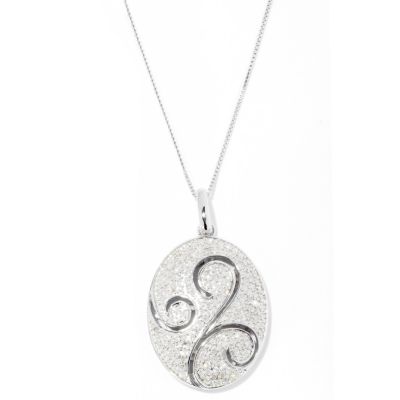 SS .75CTW DIAMOND PENDANT