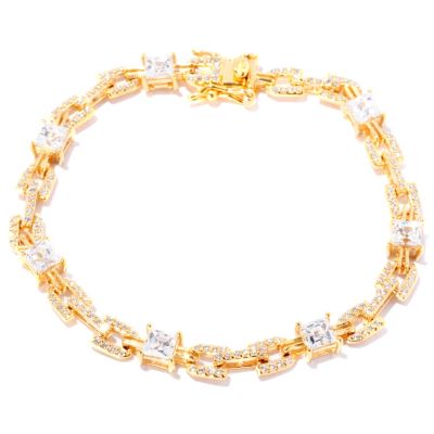 127-264 - TYCOON for Brilliante&reg; Square & Round Cut Link Bracelet