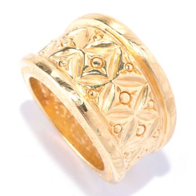 14K ORO VITA ELECTROFORM TAPIS RING