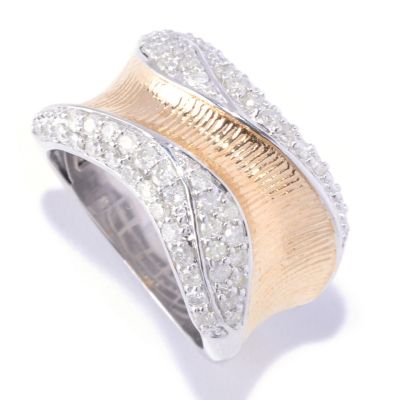 SS/YV PAVE EDGE RING