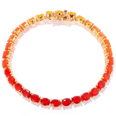 127-373 - NYC II Shades of Fire Opal Tennis Bracelet 