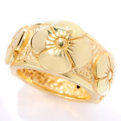 14K ORO VITA ELECTROFORM FANTASIA FIORI RING