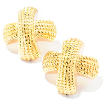 14K ORO VITA ELECTROFORM BACI EARRINGS