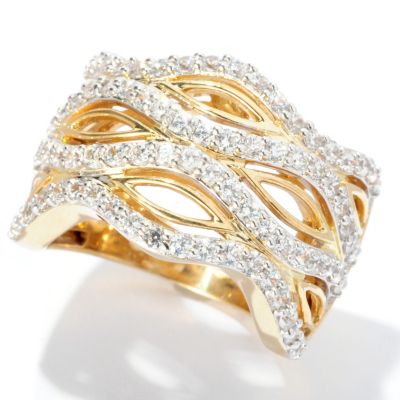 SB SS/ CHOICE ROUND CUT OPEN WORK DOME RING RING