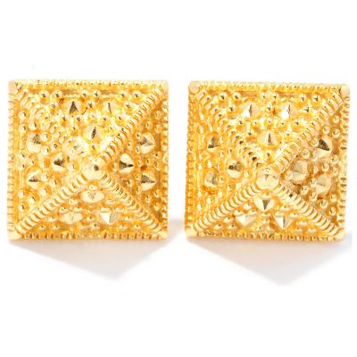SS/18KYGP EAR STUD PYRAMIDS