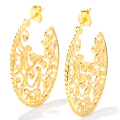 SS/18KYGP EAR EMBELLISHED INNER DESIGN HOOP