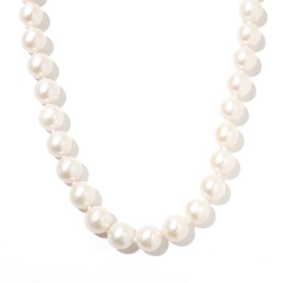 SS 18" 10.5-11.5mm WHITE FWP NECKLACE