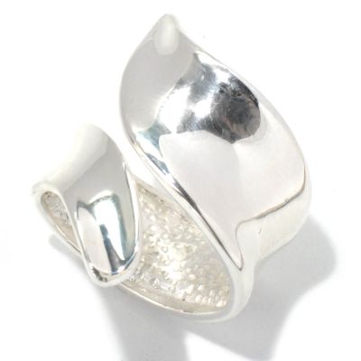 127-989 - SempreSilver&trade; High Polished Bypass Ring