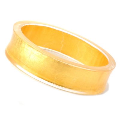 ORO PURO 20MM CONCAVE BANGLE