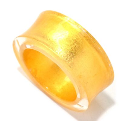 ORO PURO 9MM CONCAVE RING