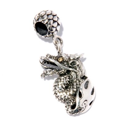 SS DRAGON PENDANT / BEAD