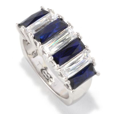 128-149 - TYCOON for Brilliante&reg; Platinum Embraced&trade; 3.33 DEW Baguette Seven-Stone Ring
