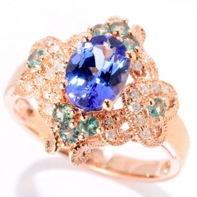 14K RG TAZN ALEX AND DIAMOND RING