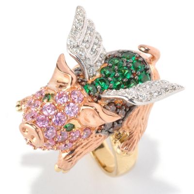 NB SS/TRI-COLOR MULTI-COLOR WHEN PIGS FLY RING