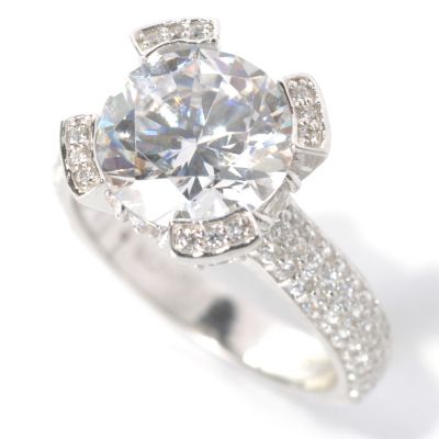 RITANI SS/PLAT ROUND CUT RING W/ RITANI SETTING