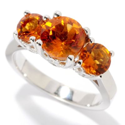 SS CHOICE 3 STONE EXOTIC RING