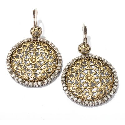 128-917 - Sweet Romance&trade; Filigree Drop Earrings 
