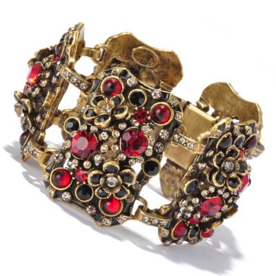 RUBY AND JET BRACELET
