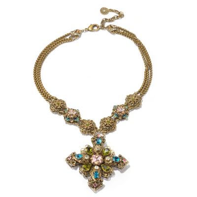 RENAISSANCE CROSS NECKLACE