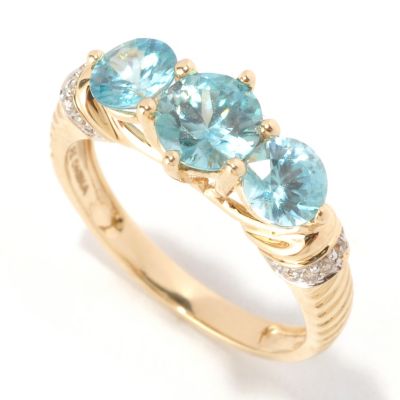 YELLOW GOLD/BLUE