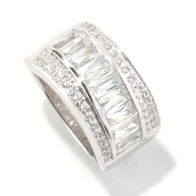 TYCOON SS/CHOICE RECTANGULAR AND ROUND DIAGONAL RING
