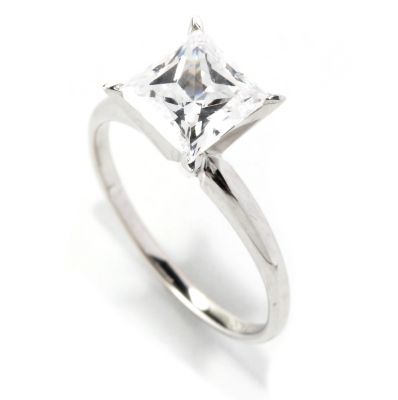 WHITE GOLD/SQUARE