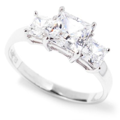WHITE GOLD/SQUARE