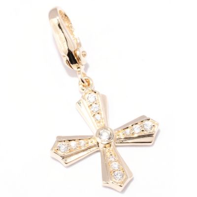 Gold Embraced Cross