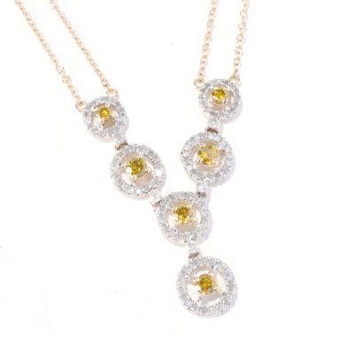 14K YG YELLOW DIAMOND WITH WHITE HALO PEND